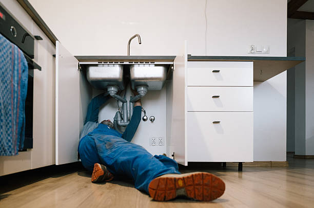 Professional Leak Detection technician working in Fabius, NY